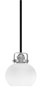 Easton One Light Mini Pendant in Matte Black & Brushed Nickel (200|1941-MBBN-212)