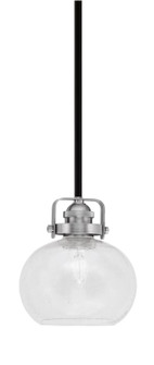 Easton One Light Mini Pendant in Matte Black & Brushed Nickel (200|1941-MBBN-202)