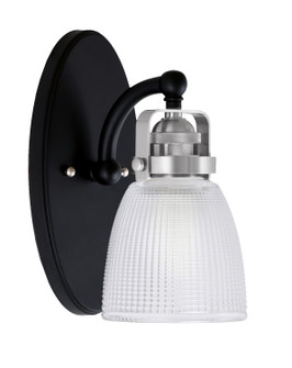Easton One Light Wall Sconce in Matte Black & Brushed Nickel (200|1931-MBBN-500)