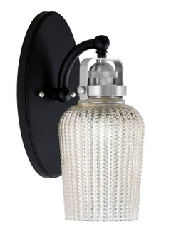 Easton One Light Wall Sconce in Matte Black & Brushed Nickel (200|1931-MBBN-4253)