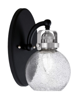 Easton One Light Wall Sconce in Matte Black & Brushed Nickel (200|1931-MBBN-4102)