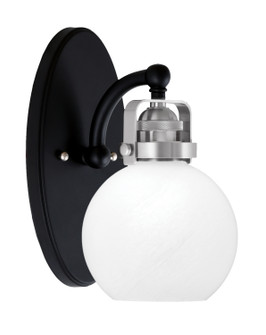 Easton One Light Wall Sconce in Matte Black & Brushed Nickel (200|1931-MBBN-4101)