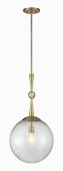 POPULUXE One Light Pendant in Oxidized Aged Brass (7|1338-923)
