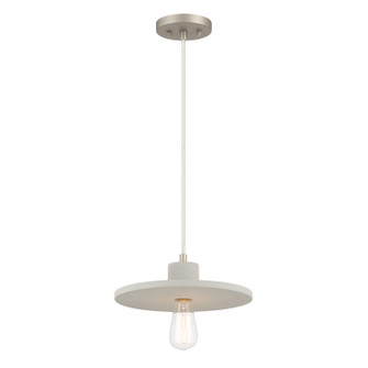 Sima One Light Pendant in Burnished Nickel (42|P1883-084C)