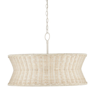 Phebe Four Light Chandelier in Bleached Natural/Vanilla (142|9000-0992)