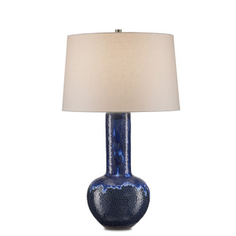 Kelmscott Collection One Light Table Lamp in Reactive Blue (142|6000-0822)
