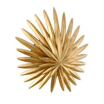 Savvy One Light Wall Sconce in Vintage Gold Leaf (68|309-11-VGL)