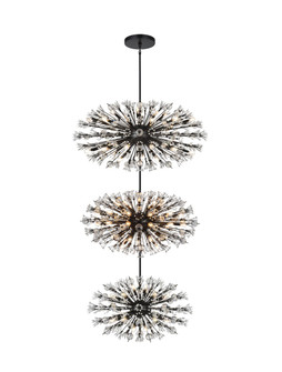 Vera 90 Light Chandelier in Black (173|2500G50L3BK)