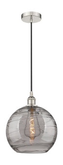 Edison One Light Mini Pendant in Polished Nickel (405|616-1P-PN-G1213-12SM)