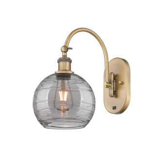 Ballston One Light Swing Arm in Brushed Brass (405|518-1W-BB-G1213-8SM)