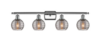 Ballston Four Light Bath Vanity in Polished Chrome (405|516-4W-PC-G1213-6SM)