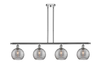 Ballston Four Light Island Pendant in Polished Chrome (405|516-4I-PC-G1213-8SM)