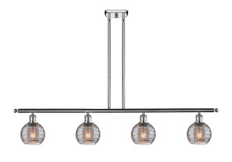Ballston Four Light Island Pendant in Polished Chrome (405|516-4I-PC-G1213-6SM)