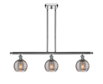 Ballston Three Light Island Pendant in Polished Chrome (405|516-3I-PC-G1213-6SM)