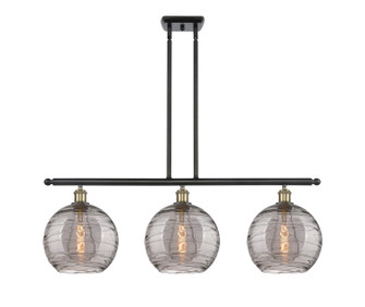 Ballston Three Light Island Pendant in Black Antique Brass (405|516-3I-BAB-G1213-10SM)