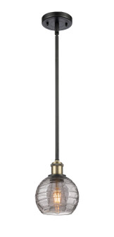 Ballston One Light Mini Pendant in Black Antique Brass (405|516-1S-BAB-G1213-6SM)