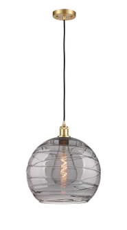 Ballston One Light Pendant in Satin Gold (405|516-1P-SG-G1213-14SM)