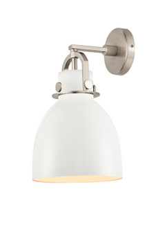 Downtown Urban One Light Wall Sconce in Satin Nickel (405|410-1W-SN-M412-8W)