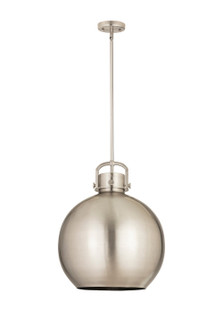 Downtown Urban One Light Pendant in Polished Nickel (405|410-1SL-PN-M410-16W)