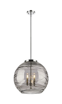 Ballston Three Light Pendant in Polished Chrome (405|221-3S-PC-G1213-18SM)