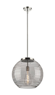 Ballston One Light Pendant in Polished Nickel (405|221-1S-PN-G1213-16SM)