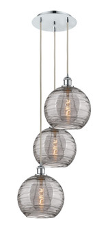 Ballston Three Light Pendant in Polished Chrome (405|113B-3P-PC-G1213-10SM)
