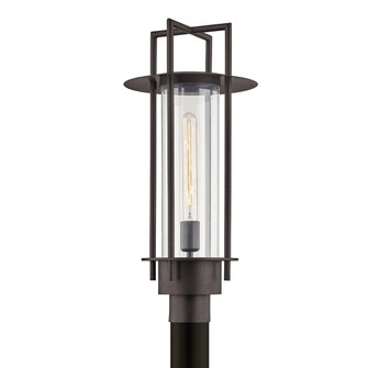 Carroll Park One Light Post Mount in Textured Bronze (67|P6815-TBZ)
