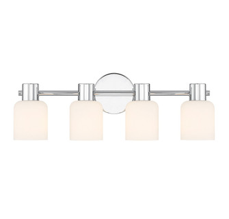 Strand Four Light Bathroom Vanity in Chrome (159|V6-L8-9022-4-11)