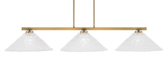 Atlas Three Light Bar in New Age Brass (200|4523-NAB-411)