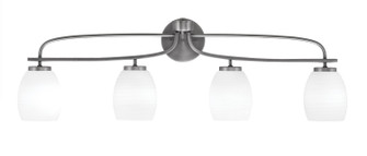 Cavella Four Light Bath Bar in Graphite (200|3914-GP-615)