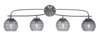 Cavella Four Light Bath Bar in Graphite (200|3914-GP-5112)