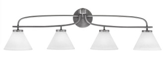 Cavella Four Light Bath Bar in Graphite (200|3914-GP-312)