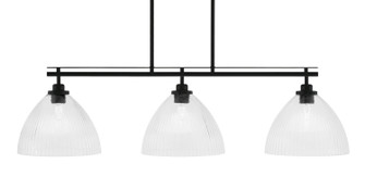 Odyssey Three Light Island Pendant in Matte Black (200|2636-MB-4630)