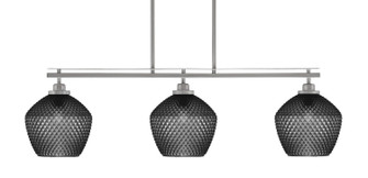 Odyssey Three Light Island Pendant in Brushed Nickel (200|2636-BN-4922)