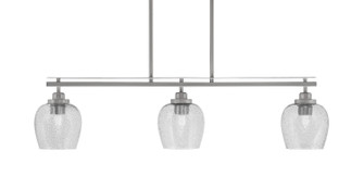 Odyssey Three Light Island Pendant in Brushed Nickel (200|2636-BN-4812)