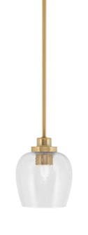 Odyssey One Light Mini Pendant in New Age Brass (200|2601-NAB-4810)