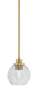 Odyssey One Light Mini Pendant in New Age Brass (200|2601-NAB-4102)