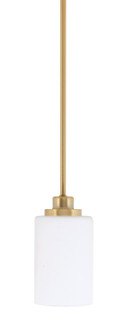 Odyssey One Light Mini Pendant in New Age Brass (200|2601-NAB-310)