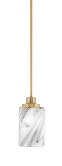 Odyssey One Light Mini Pendant in New Age Brass (200|2601-NAB-3009)