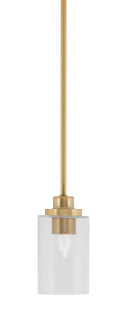 Odyssey One Light Mini Pendant in New Age Brass (200|2601-NAB-300)