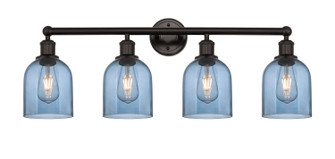 Edison Four Light Bath Vanity in Oil Rubbed Bronze (405|616-4W-OB-G558-6BL)