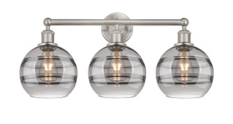 Edison Three Light Bath Vanity in Satin Nickel (405|616-3W-SN-G556-8SM)