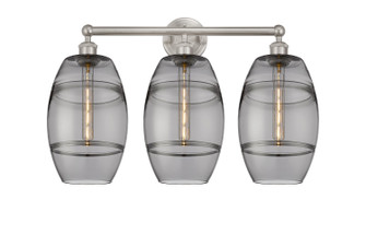 Edison Three Light Bath Vanity in Antique Brass (405|616-3W-AB-G557-8SM)