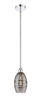 Edison One Light Mini Pendant in Polished Chrome (405|616-1S-PC-G557-6SM)
