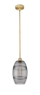 Edison LED Pendant in Brushed Brass (405|616-1S-BB-G557-8SM)