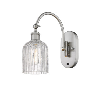 Ballston One Light Wall Sconce in Brushed Satin Nickel (405|518-1W-SN-G559-5CL)
