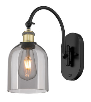 Ballston One Light Wall Sconce in Black Antique Brass (405|518-1W-BAB-G558-6SM)