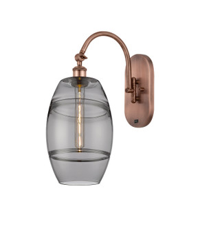 Ballston One Light Wall Sconce in Antique Copper (405|518-1W-AC-G557-8SM)