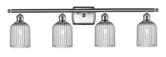 Ballston Four Light Bath Vanity in Brushed Satin Nickel (405|516-4W-SN-G559-5CL)