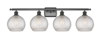 Ballston Four Light Bath Vanity in Oil Rubbed Bronze (405|516-4W-OB-G122C-8CL)